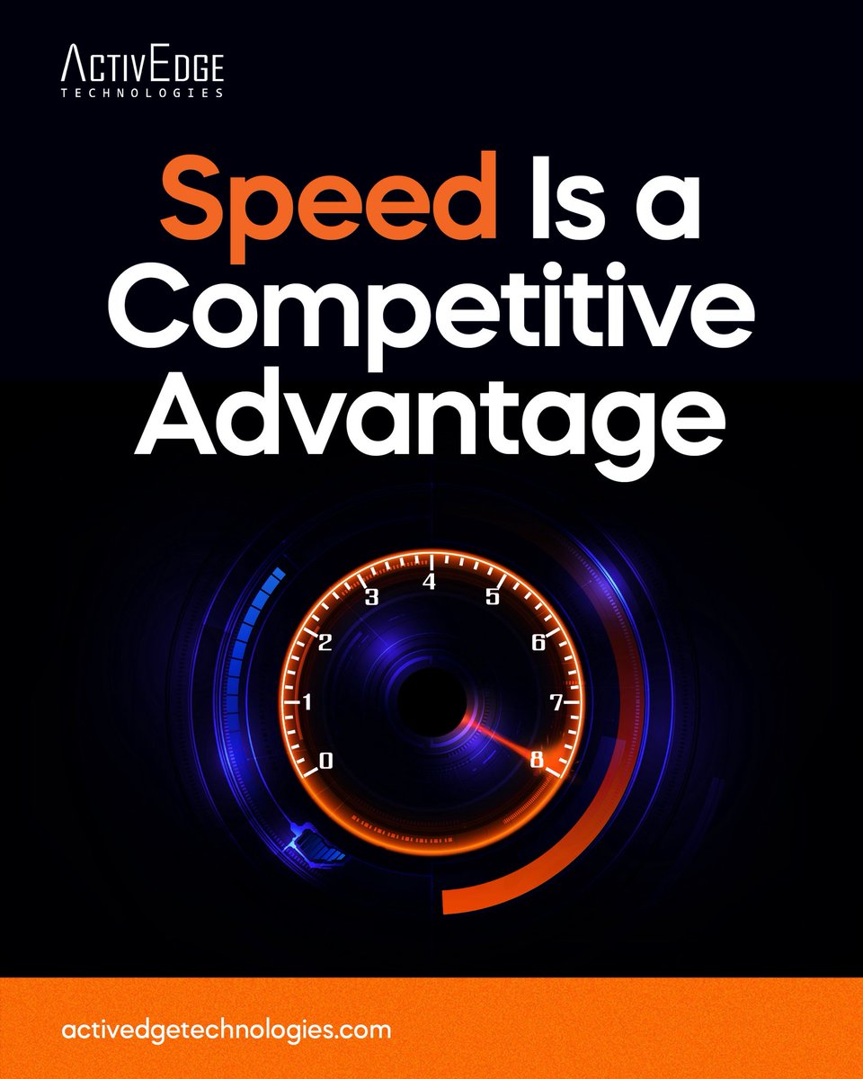 ActivEdgeNG's tweet photo. New week. New goals. Faster execution.
In today’s digital world, speed isn’t optional; it’s a competitive advantage.
ActivEdge Technologies helps businesses stay ahead with smart, secure, and efficient tech solutions.
#ActivEdgeTech #DigitalTransformation #Innovation https://t.co/cElZqq6Kn4