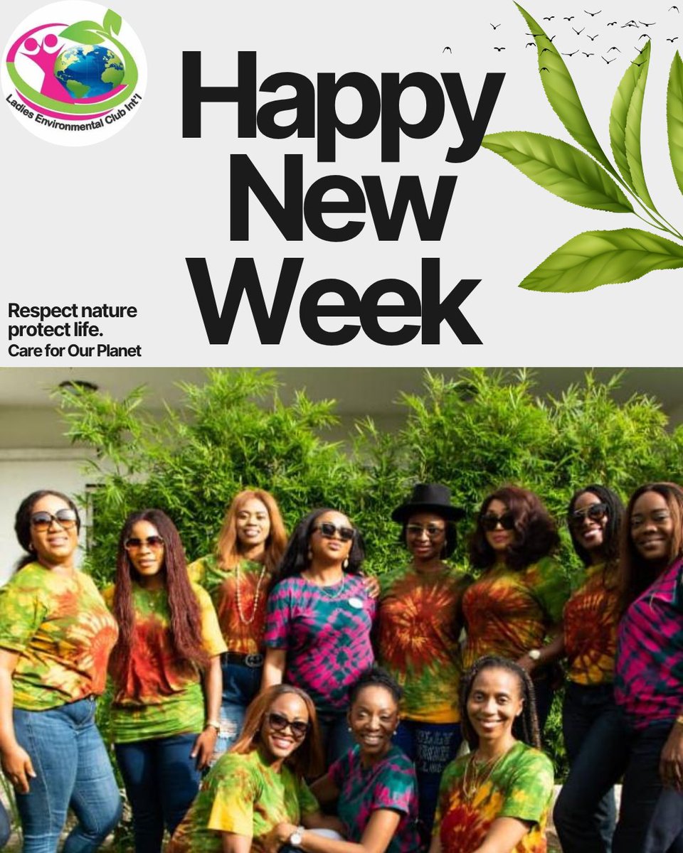 LagosLEC's tweet photo. Welcome to a new Week....

The future of our planet is in our hands. 🌱💪 

This week, we're not just living we're leading. Respect nature. Protect life. Care for our planet.

Because real environmental change? It starts with women who refuse to wait. https://t.co/9xYrWwytOT