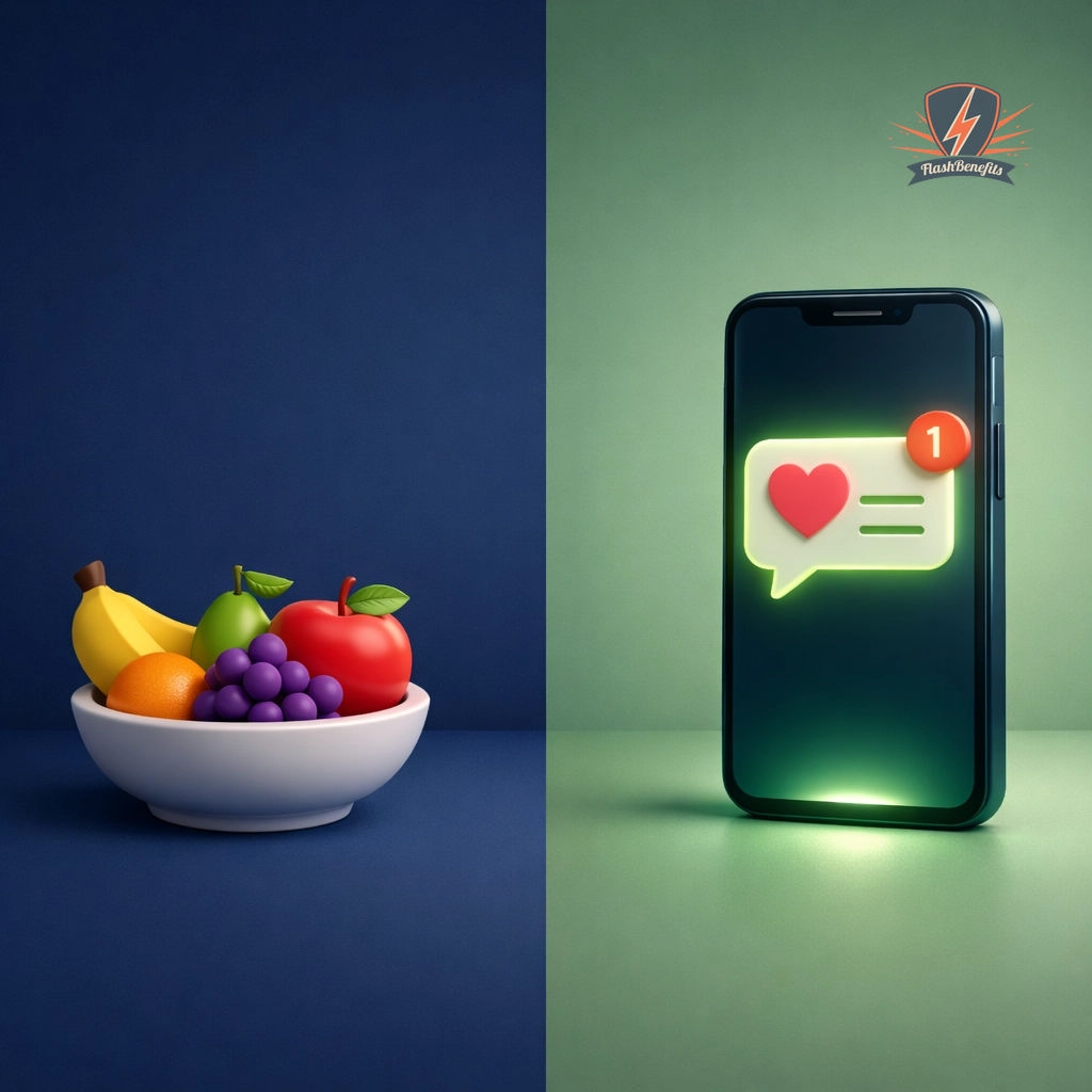 FlashBenefits's tweet photo. Forget the fruit bowl. 🍎 Real wellness starts with personalized support employees actually use. This Mental Health Awareness Month, let’s focus on communication that connects. Source: @Mercer (link in bio).

#FlashBenefits #MentalHealth #Wellness https://t.co/5AbvZ0FJq8