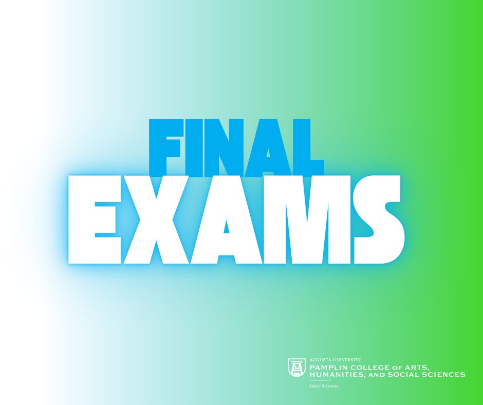 AUG_SocSci's tweet photo. Final exams are here! Sending a big good luck to all our students—you’ve worked hard, and you’ve got this! https://t.co/igkbcWq2fz