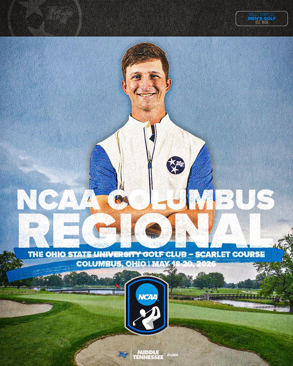 Middle Tennessee Men's Golf tweet media