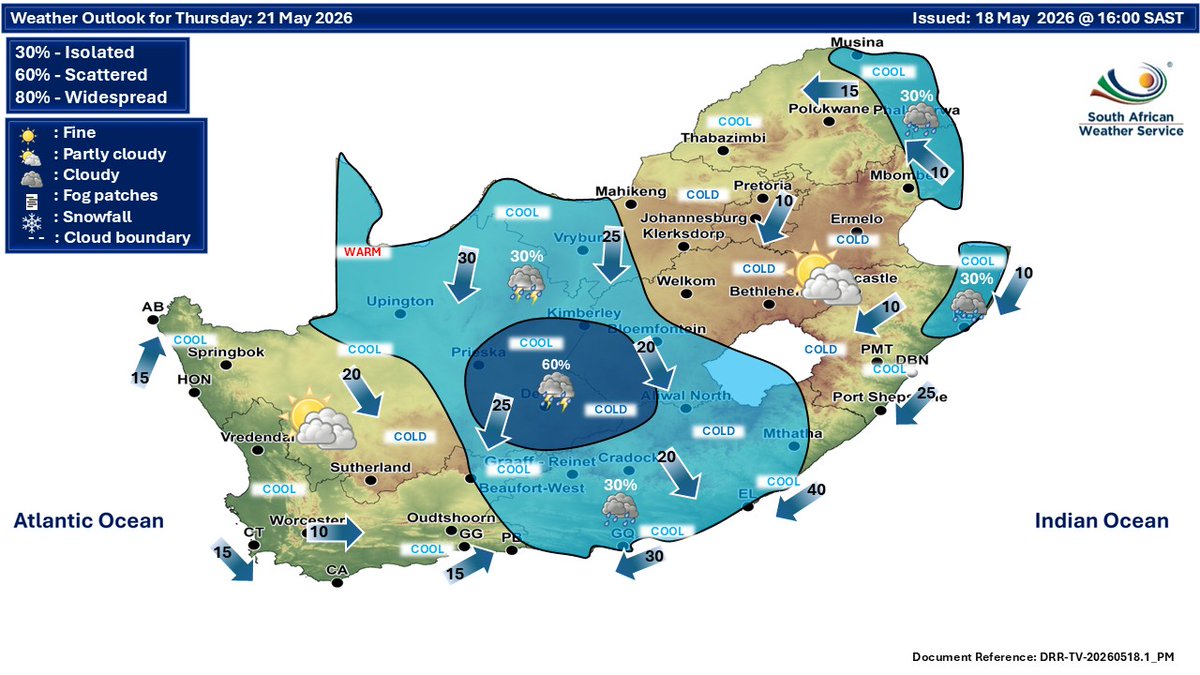 SA Weather Service (@SAWeatherServic) / Posts / X
