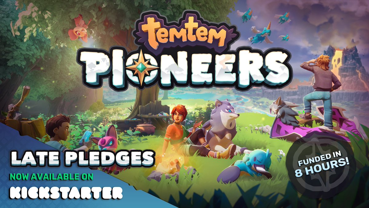 PlayTemtem's tweet photo. Did you hear about our Kickstarter when it was already over?
Don't worry! It's not too late because Late Pledges are available for a limited time!❗️

Don't miss out on this second bite at the cherry!
🍒 https://t.co/SwRnZfFdvq https://t.co/ONtVGZVG3k