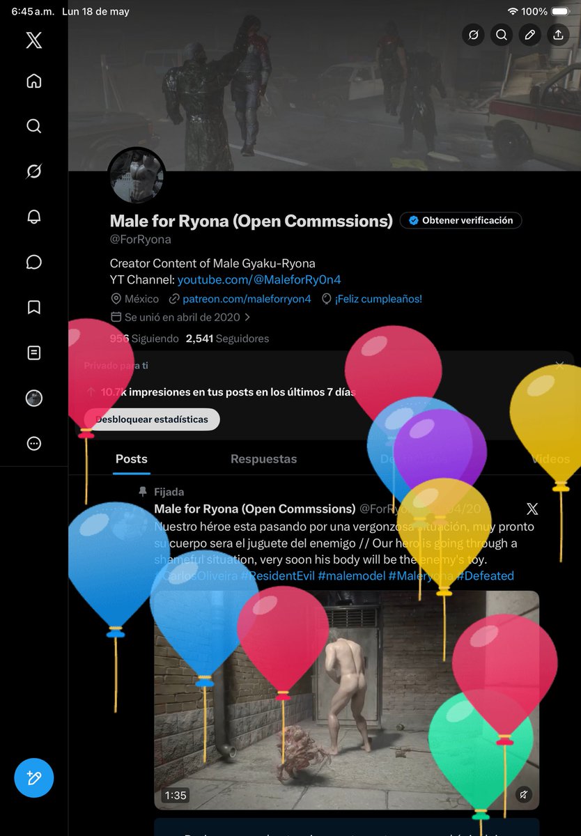 Male for Ryona (Open Commssions) tweet media