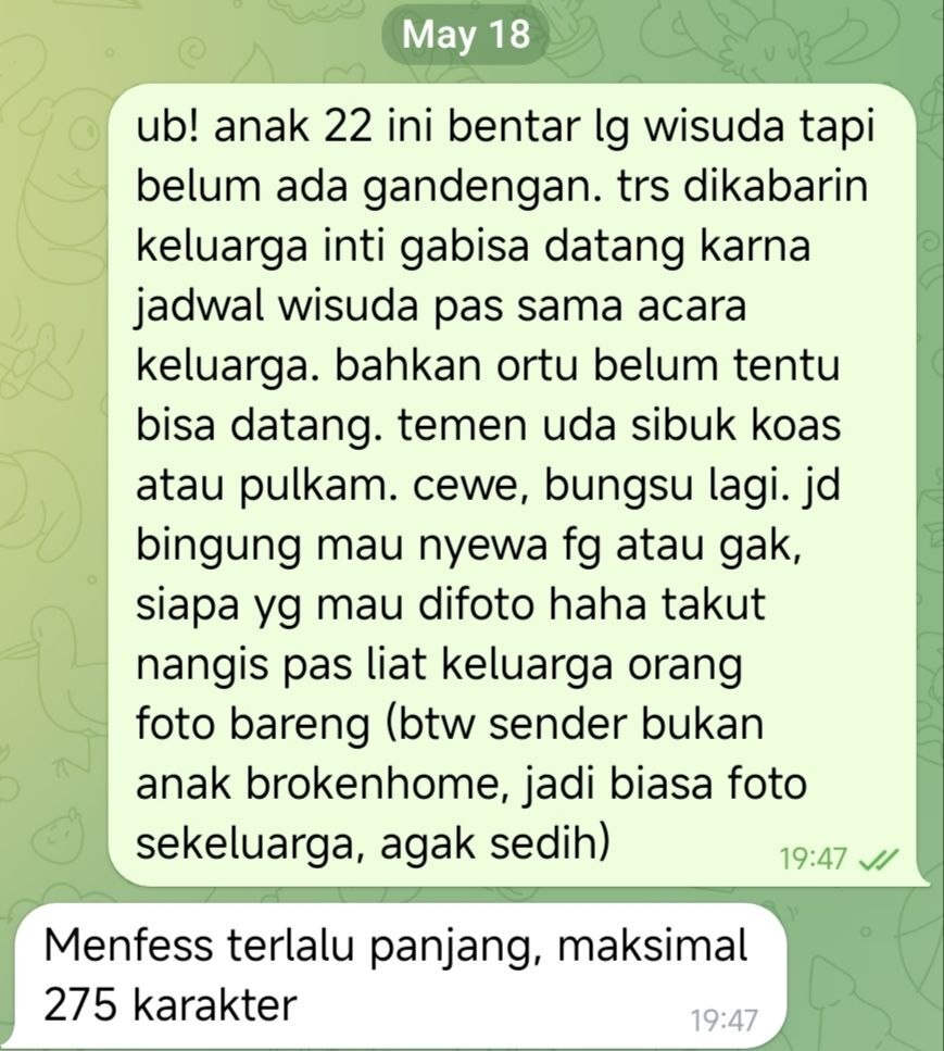 YUBI Menfesss tweet media