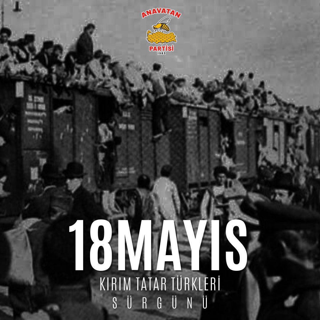 icelebiresmi's tweet photo. Aziz Milletim,

Bugün, tarihimizin en acı olaylarından biri olan Kırım Tatar Türkleri Sürgünü'nün yıldönümünü anıyoruz. 18 Mayıs 1944 tarihinde, Kırım Tatar Türkleri, insanlık dışı şartlarda ve büyük acılar içinde vatanlarından koparılmış, binlerce masum insan hayatını kaybetmiş, hayatta kalanlar ise büyük zorluklarla karşılaşmıştır.

Kırım Tatar Türkleri'nin maruz kaldığı bu sürgün, insanlık tarihinin kara bir lekesidir. Yüzbinlerce Kırım Tatar Türkü, evlerinden, yurtlarından zorla koparılarak, binlerce kilometre ötede bilinmezliğe sürgün edilmişlerdir. Bu acımasız sürgünde, çok sayıda insanımız açlık, hastalık ve kötü muamele sonucunda yaşamını yitirmiştir. Sürgünden kurtulanlar ise yıllarca süren büyük zorluklar ve mücadeleler sonucunda hayatta kalabilmiştir.

Anavatan Partisi olarak, Kırım Tatar Türkleri'nin yaşadığı bu acıyı derinden paylaşıyor ve onların hatıralarını yaşatmanın bir görev olduğunu düşünüyoruz. Bu sürgün, sadece Kırım Tatar Türkleri'nin değil, tüm Türk dünyasının ve insanlığın ortak hafızasında unutulmaması gereken bir trajedidir. Geçmişte yaşanan bu acıların bir daha tekrarlanmaması için birlik, beraberlik ve dayanışma içinde olmalıyız.

Kırım Tatar Türkleri'nin yaşadığı sürgünü bir kez daha lanetliyor, onların haklı mücadelelerini ve acılarını yüreğimizde hissediyoruz. Hayatını kaybedenleri rahmetle anıyor, hayatta kalanların mücadelesine saygı ve desteklerimizi sunuyoruz.

Bu vesileyle, Kırım Tatar Türkleri'nin haklarını savunmaya, onların sesini duyurmaya ve yaşadıkları acıları unutturmamaya kararlı olduğumuzu bir kez daha ifade ediyoruz.

Saygılarımla,

İbrahim Çelebi  
Anavatan Partisi Genel Başkanı