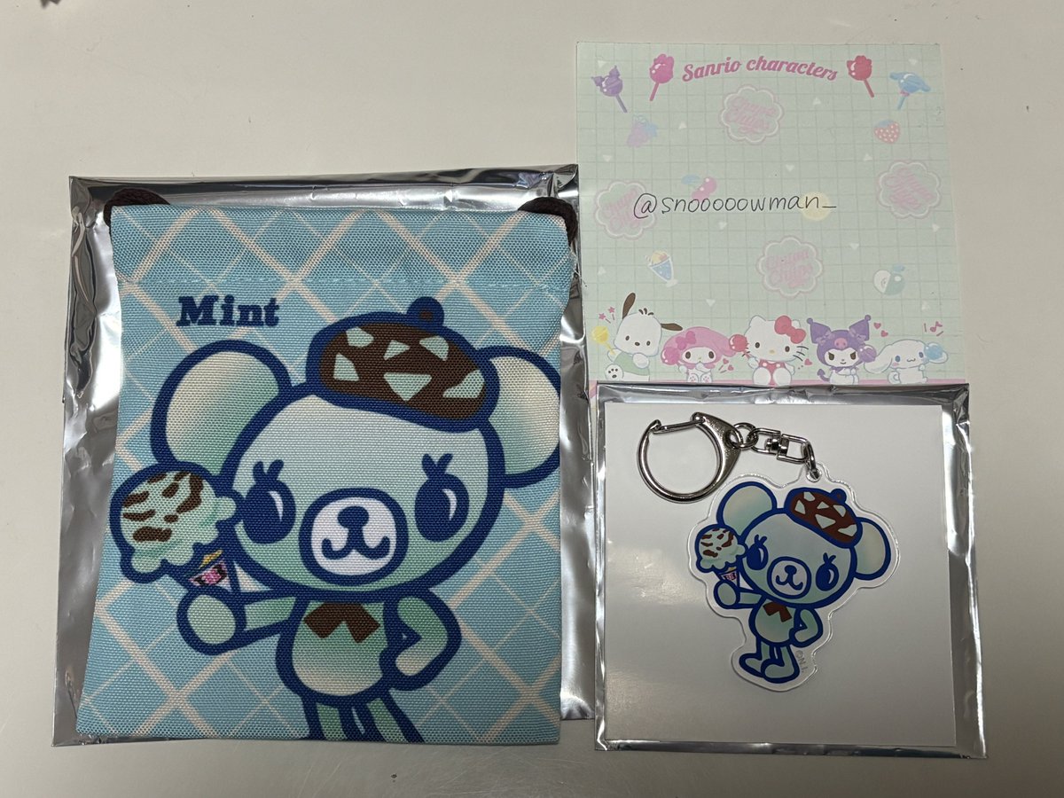 snooooowman_'s tweet photo. ナルミヤハッピーパーク ナルミヤ　サーティワン シークレット 巾着 キーチェーン
お譲り先探しています。

【譲】ミントくん

【求】定価+送料

検索からでもお気軽にお声掛けください

#ナルミヤ譲 https://t.co/VNk6J3spJM