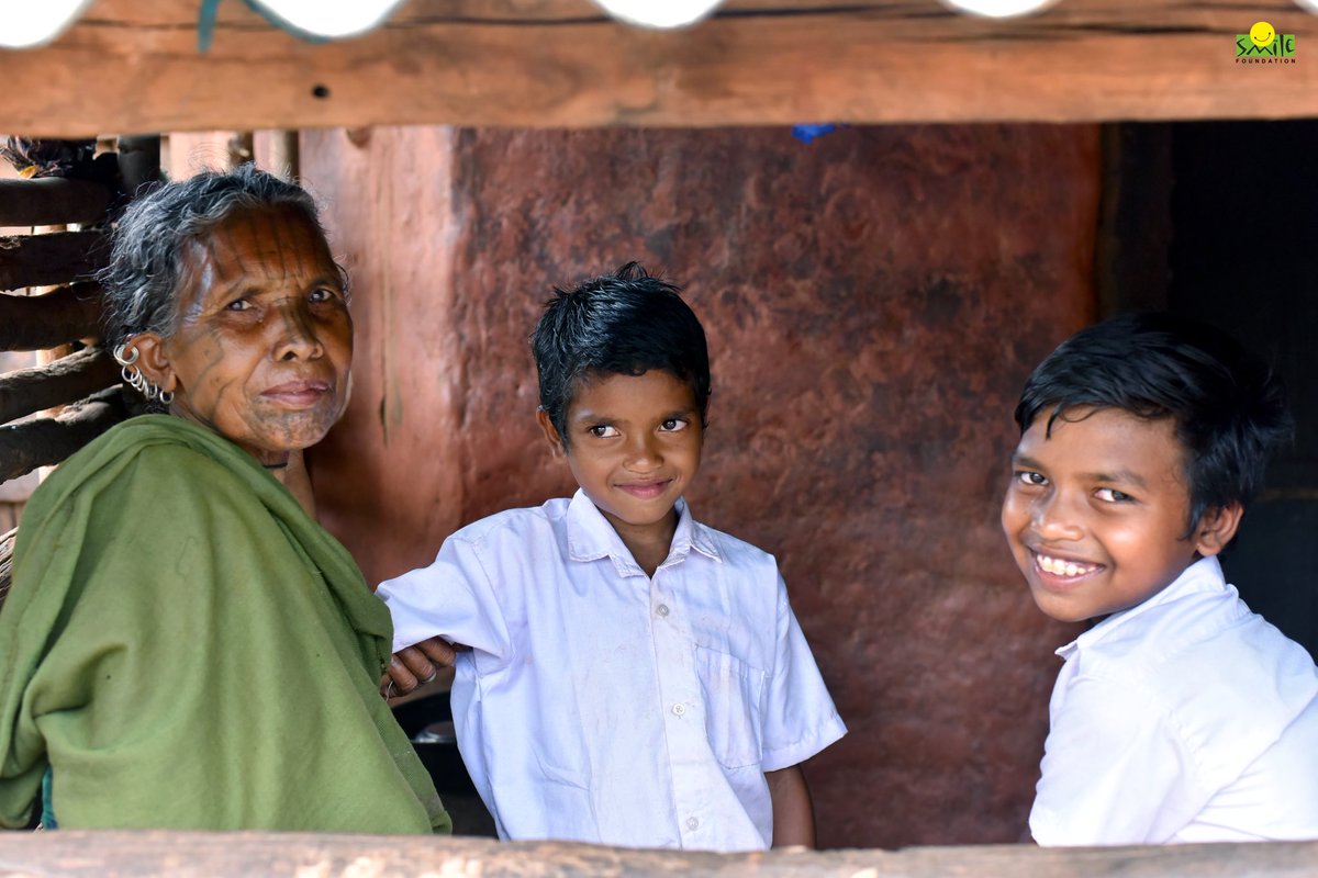 smilefoundation's tweet photo. My grandsons want to become pilots in the Indian Air Force. 

We live in a remote village in Odisha, where life is simple and opportunities are not always easy to find. They first learnt about the defence services in school, and since then, they have started speaking about serving the country.

I feel very happy listening to them. Their dreams are innocent, but they also carry a sense of courage. They study with sincerity, ask questions, and often talk about what they learn in class. 

Life has not been easy for our family. Their father works as a daily labourer far away from home because we do not have land of our own. He returns only after many months, and the children miss him. Their mother manages the home with very little, but she makes sure their studies continue.

I do not know what they will become when they grow up. Maybe they will become pilots, maybe life will take them somewhere else. I only pray that they grow up to be good human beings, respect others, work hard, and never forget where they come from.

Their dreams bring into our home the hope we need most.

Antresh and Jirimiya's Grandmother

They study in Class 2nd and Class 5th at Mission Education Centre Student in Kandhamal, Odisha.

#MissionEducation #ShikshaNaRuke