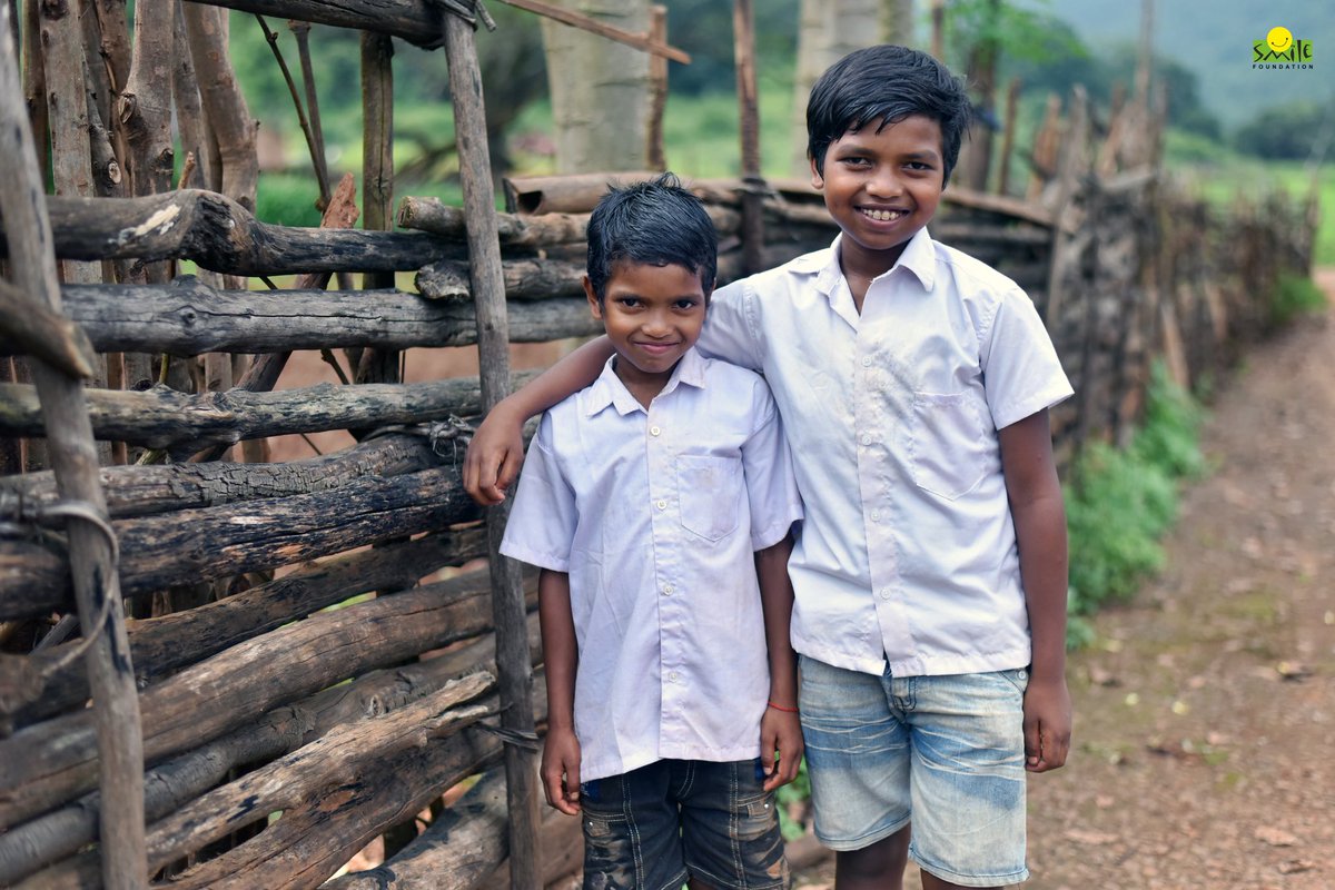 smilefoundation's tweet photo. My grandsons want to become pilots in the Indian Air Force. 

We live in a remote village in Odisha, where life is simple and opportunities are not always easy to find. They first learnt about the defence services in school, and since then, they have started speaking about serving the country.

I feel very happy listening to them. Their dreams are innocent, but they also carry a sense of courage. They study with sincerity, ask questions, and often talk about what they learn in class. 

Life has not been easy for our family. Their father works as a daily labourer far away from home because we do not have land of our own. He returns only after many months, and the children miss him. Their mother manages the home with very little, but she makes sure their studies continue.

I do not know what they will become when they grow up. Maybe they will become pilots, maybe life will take them somewhere else. I only pray that they grow up to be good human beings, respect others, work hard, and never forget where they come from.

Their dreams bring into our home the hope we need most.

Antresh and Jirimiya's Grandmother

They study in Class 2nd and Class 5th at Mission Education Centre Student in Kandhamal, Odisha.

#MissionEducation #ShikshaNaRuke