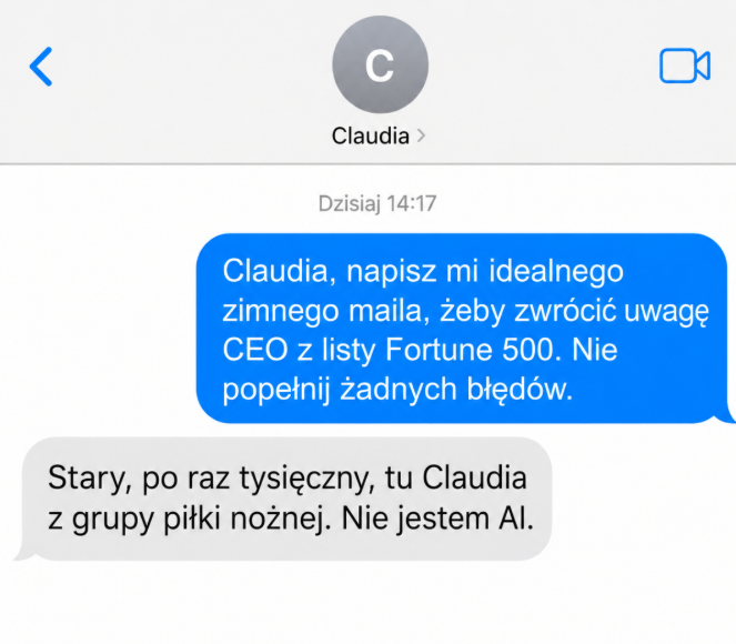 aioaipl's tweet photo. Claudia - poprostu to zrób 🫠🤖 https://t.co/hYLkmkEbgr