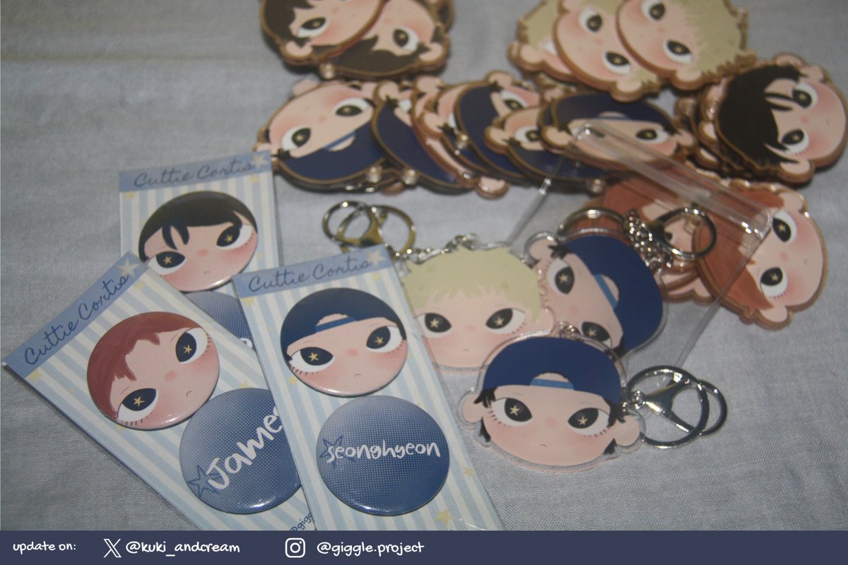 giggleproject01's tweet photo. HalOoOoo MinGgleee di sini🙋🏻‍♀️
Kali ini balik lagi bawain fanmerch CORTIS segemeess ini👀

🗓️PO : 18 Mei - 23 Mei 
💸12k - 25k
🍊Pelunasan Melalui Oren 
💌 link form : https://t.co/0htw6xhyYu

Kalo ada yang ditanyakan boleh hubungi MinGiggle⭐ https://t.co/h8E5041OdL