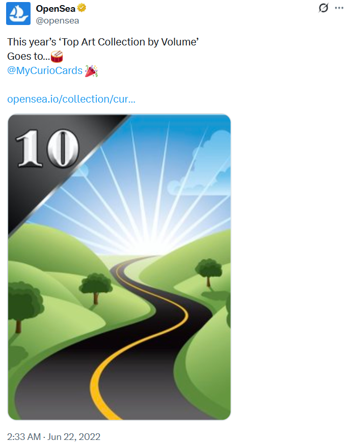 Curio Cards tweet media