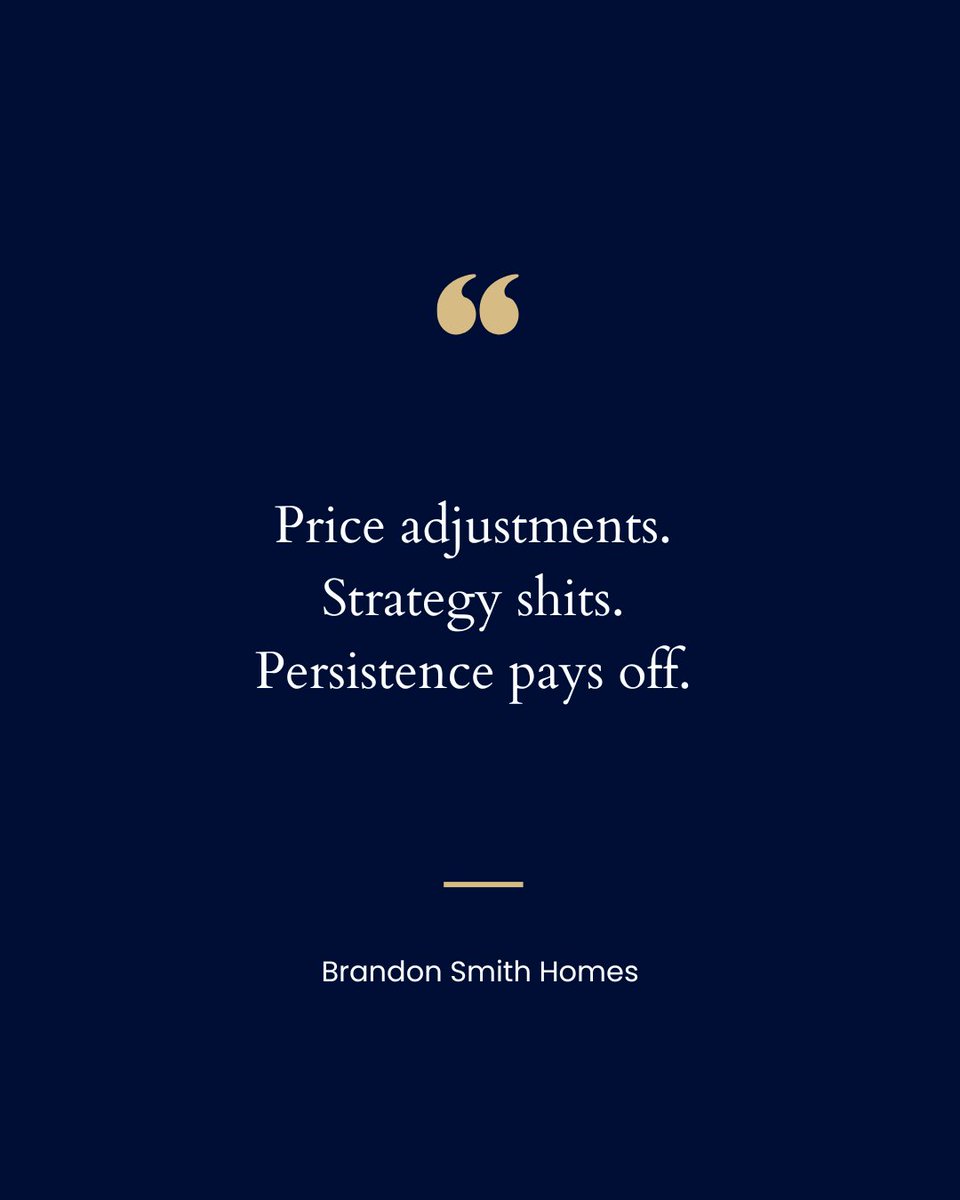 MrBrandonESmith's tweet photo. I see things in the market that the average homeowner doesn't know how to look for. 

Price adjustments. Strategy shits. Persistence paid off. 

All happened in a recent transaction. My experience allowed us to go from listed to closed with a tough sale to just the "right" buyer. https://t.co/2Ij5RqvwMy
