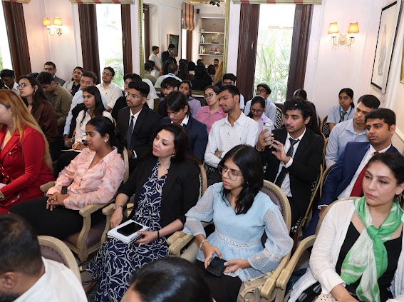 anilkantony's tweet photo. Excellent conversation on advancing India - Austria relations with a focus on Innovation, Sustainability, Technology, and Youth Diplomacy for a shared future. 🇮🇳 🇦🇹 , with HE Dr. Robert Ziscgh, Ambassador of Austria to India, Sri. Himadrish Suwan, Chairperson of  Confederation of Young Leaders of India, and other members and delegates at Bikaner House, New Delhi today. @AustriainIndia