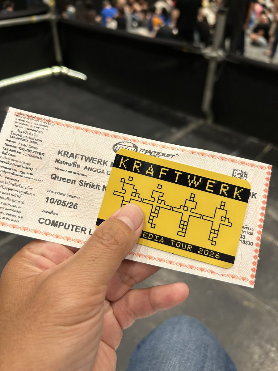 caesarangga's tweet photo. Kraftwerk Multimedia Tour 2026. A night I’ll never forget. https://t.co/4mRaW0nZ8w