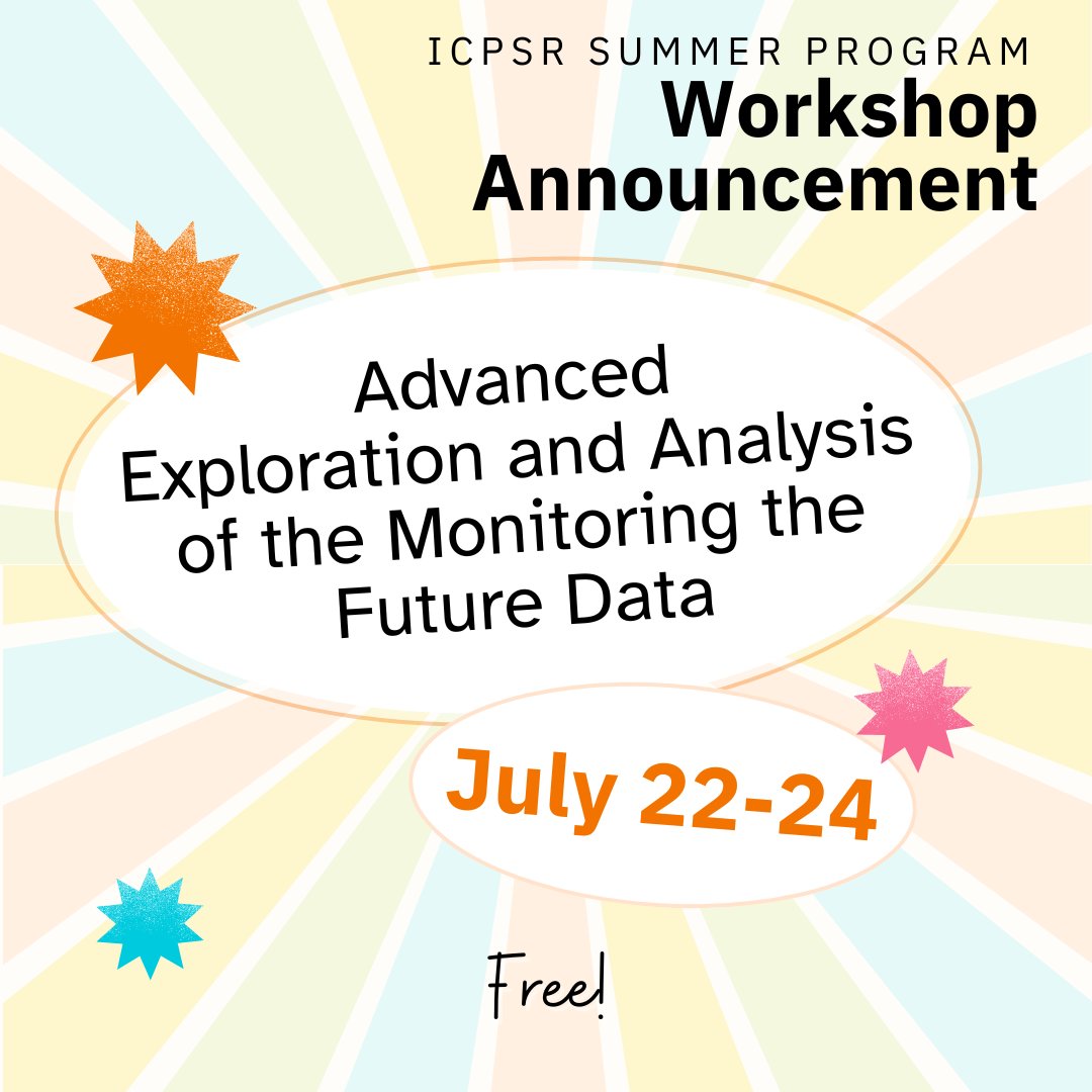 ICPSR Summer Program tweet media