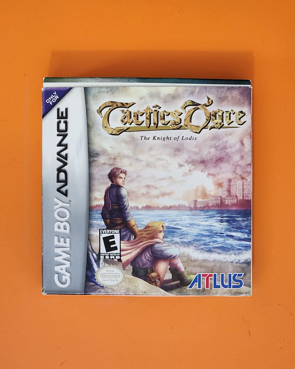 LateToGaming's tweet photo. Random Game from the Collection #1212

Tactics Ogre: The Knight of Lodis for GBA

I was so excited to pick this up a couple of years ago at a show. i love Tactics Ogre and i'm always thrilled to add a copy to my collection.

Anyone else a fan?

#GameCollection https://t.co/OUdP0j1vvs