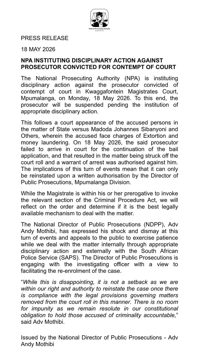 Justice, Crime Prevention and Security tweet media