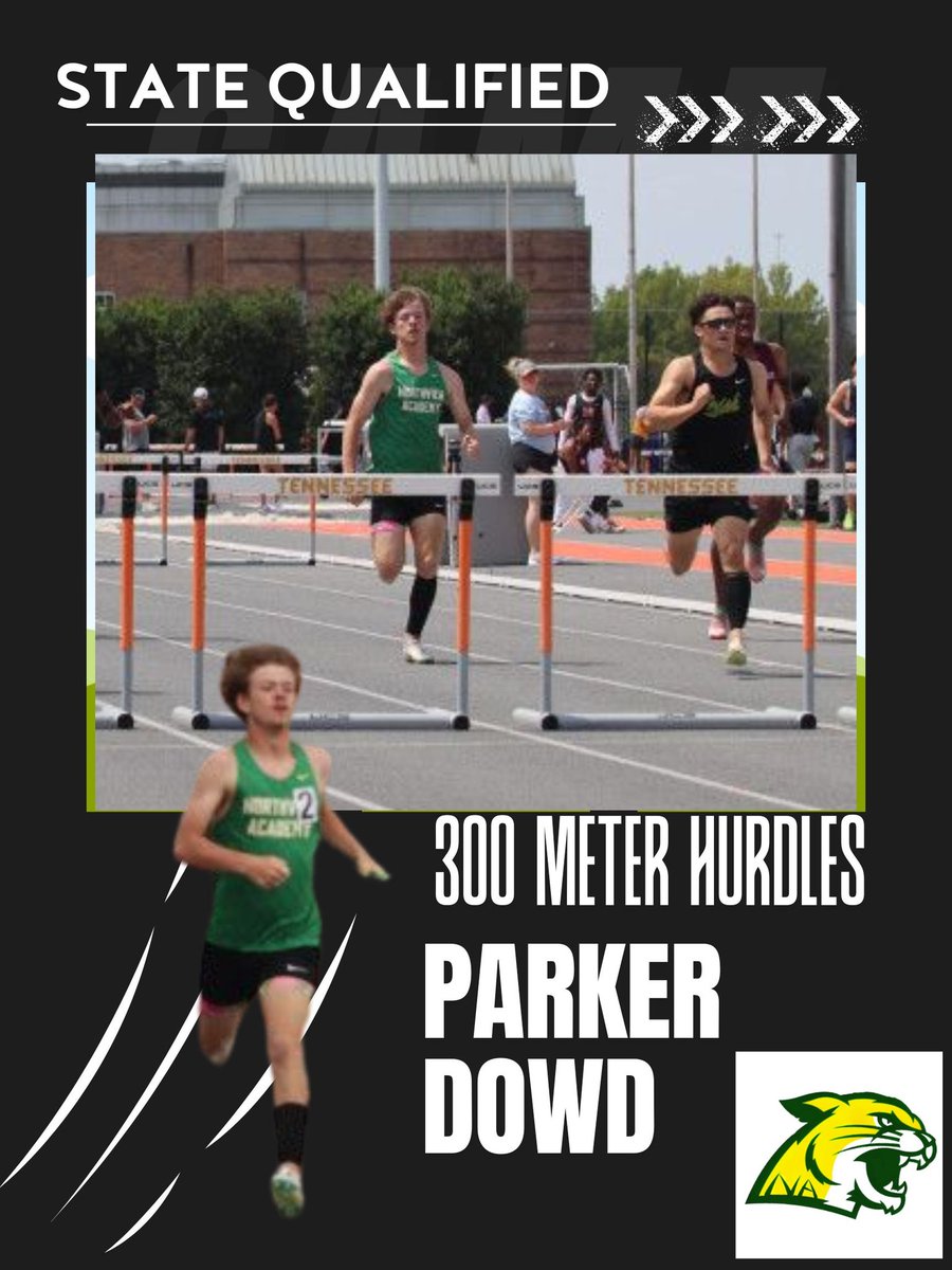 NorthviewTrack1's tweet photo. Congratulations to @parker4dowd for qualifying to compete for a state title in the 300M Hurdles. @NSAcougars https://t.co/JYMMglq4Xq