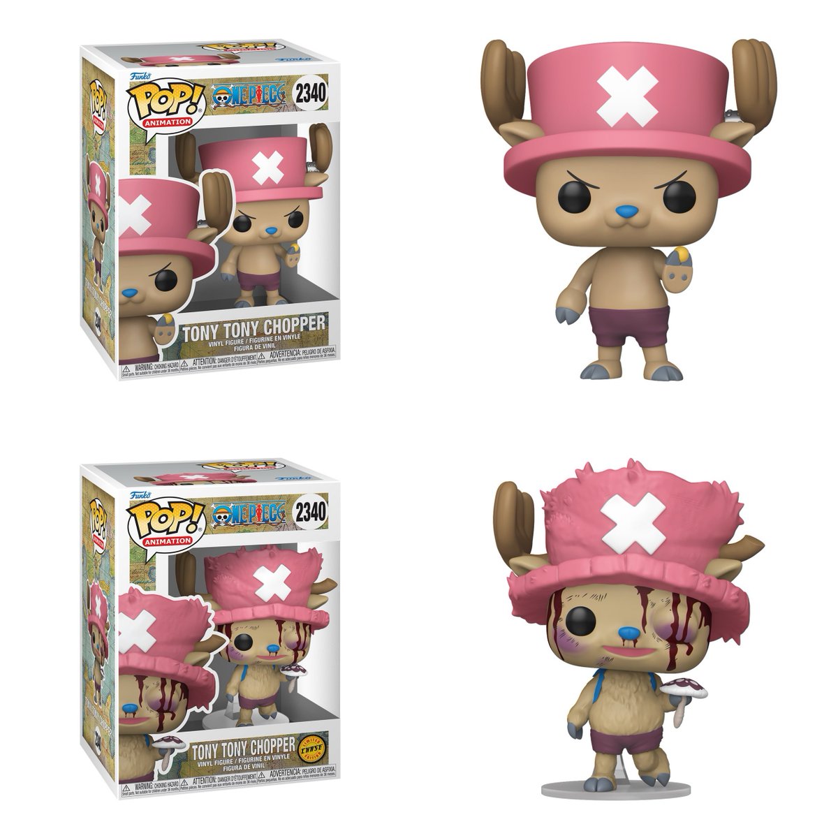 OPMerchandise's tweet photo. Tony Tony Chopper with chance of Chase is available at the Funko Shop.

Link: https://t.co/VNVdIX5WxZ

$13.49 each (10% off). Free shipping on orders $65+

Ordering 6 generally gets a sealed case (includes Chase).

#OnePiece
#FunkoPop
#Ad https://t.co/YEFZEOhFl4