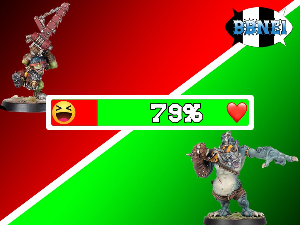 BowlNe1's tweet photo. Battle 13 ended in another one sided affair. The clevererist of da trolls taking 79% of the vote to make it to the Quarters.

Who needs a chainsaw when you have such big fists. Ripper wins. https://t.co/E0DFaYbtxu