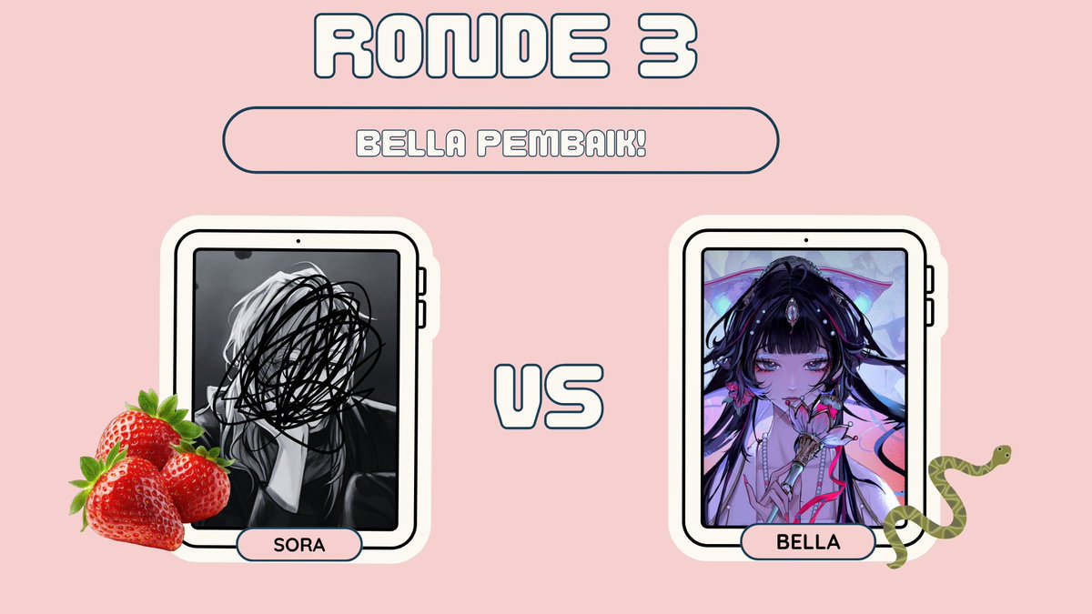 UserEnne's tweet photo. RESULT RONDE 3! 
ternyata ulernya uler mainan dan strawberry nya beracun!! sisa berapa uang kalian? :D (ROUND 4 JAM 20.15 YA payment dulu) https://t.co/02WxhbTpqM