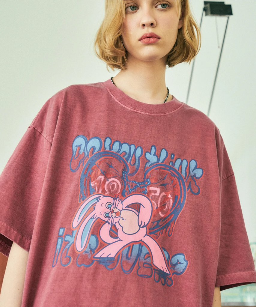 Octoberstuff's tweet photo. 🥟 ´ CPGN Mad Hoppi Pigment Short Sleeve T-Shirt Dusty Pink สีชมพูฟอก น่ารักมาก
(10/10) (size🥣) อก 48 ยาว 27 นิ้ว
price : 379 รวมส่ง .-
#สเวตเตอร์เกาหลี #สเวตเตอร์เกาหลีมือสอง #ตลาดนัดBUS #พรีออเดอร์เกาหลี #cpgnstudio https://t.co/36NWCJ2j7v