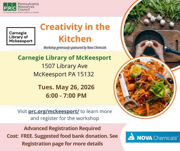 mckeeslibrary's tweet photo. Join us in May for PRC’s new #LastTuesday workshop series here at the library! 

Register: https://t.co/PZFRvtQM6l https://t.co/jabZiEz3f7