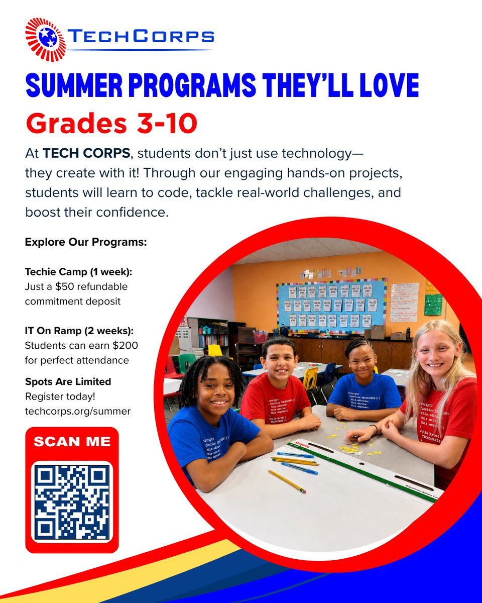 TECH CORPS tweet media