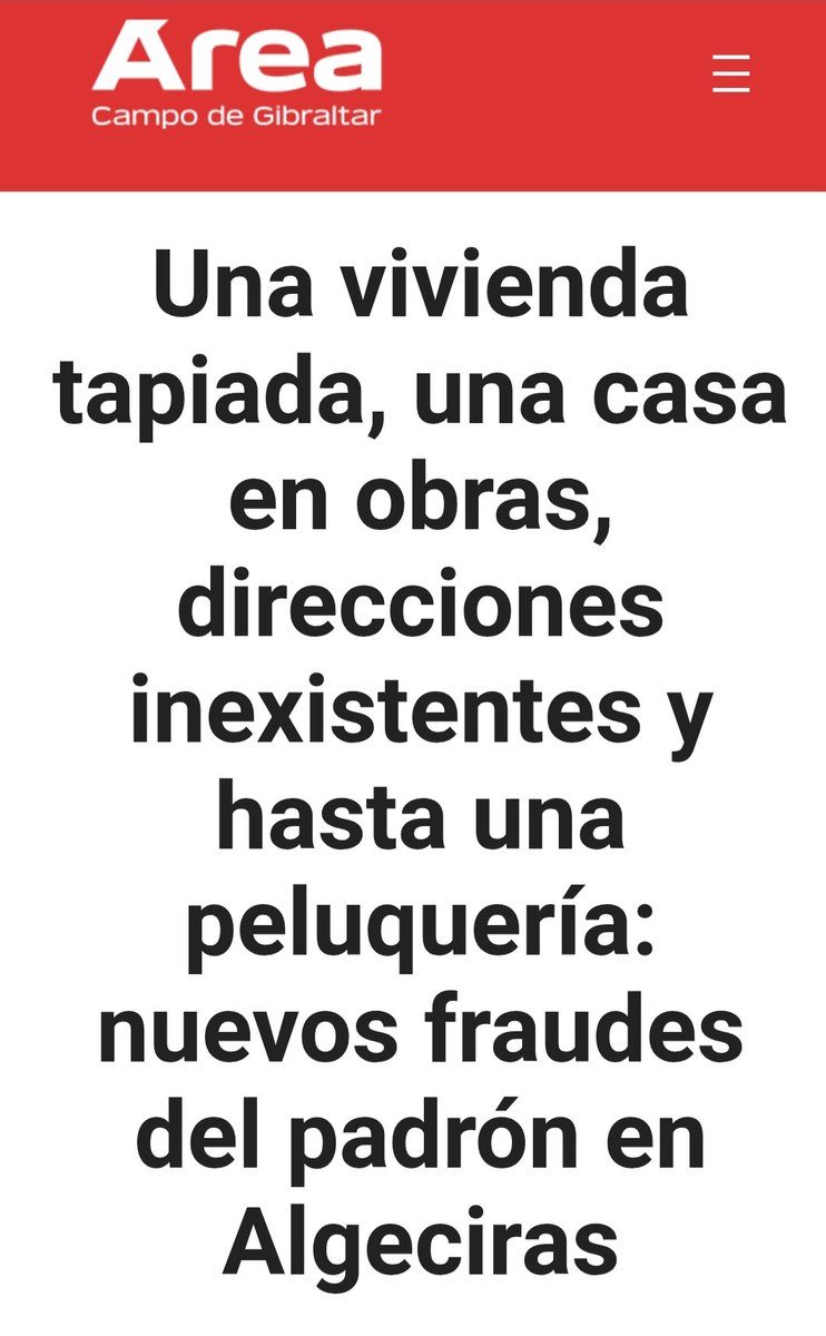 VOX Algeciras tweet media