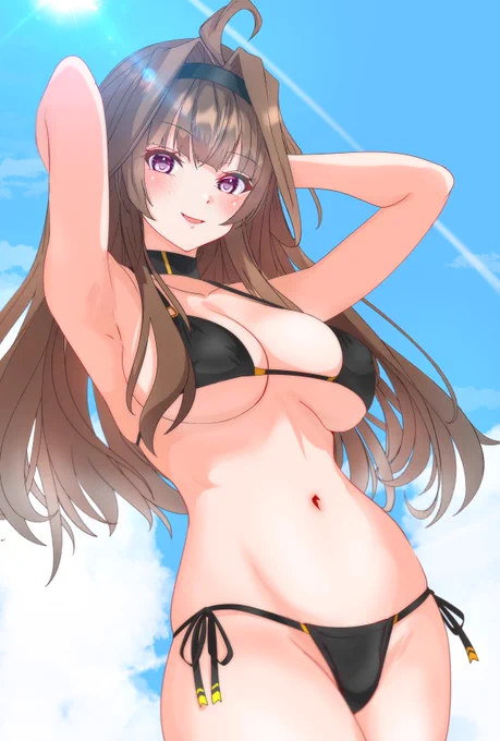 夜の再掲 「Summer Season! 到来デース!」 (*'-`)金剛型姉妹との夏が始まる