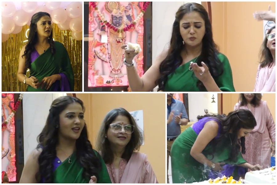 BollywoodH's tweet photo. #GulkiJoshi Celebrates 36th #Birthday On The Sets Of #HuiGummYaadein’ With Media, Co-Stars And Crew

https://t.co/blTeasrMHS https://t.co/Cs6qqAgJba