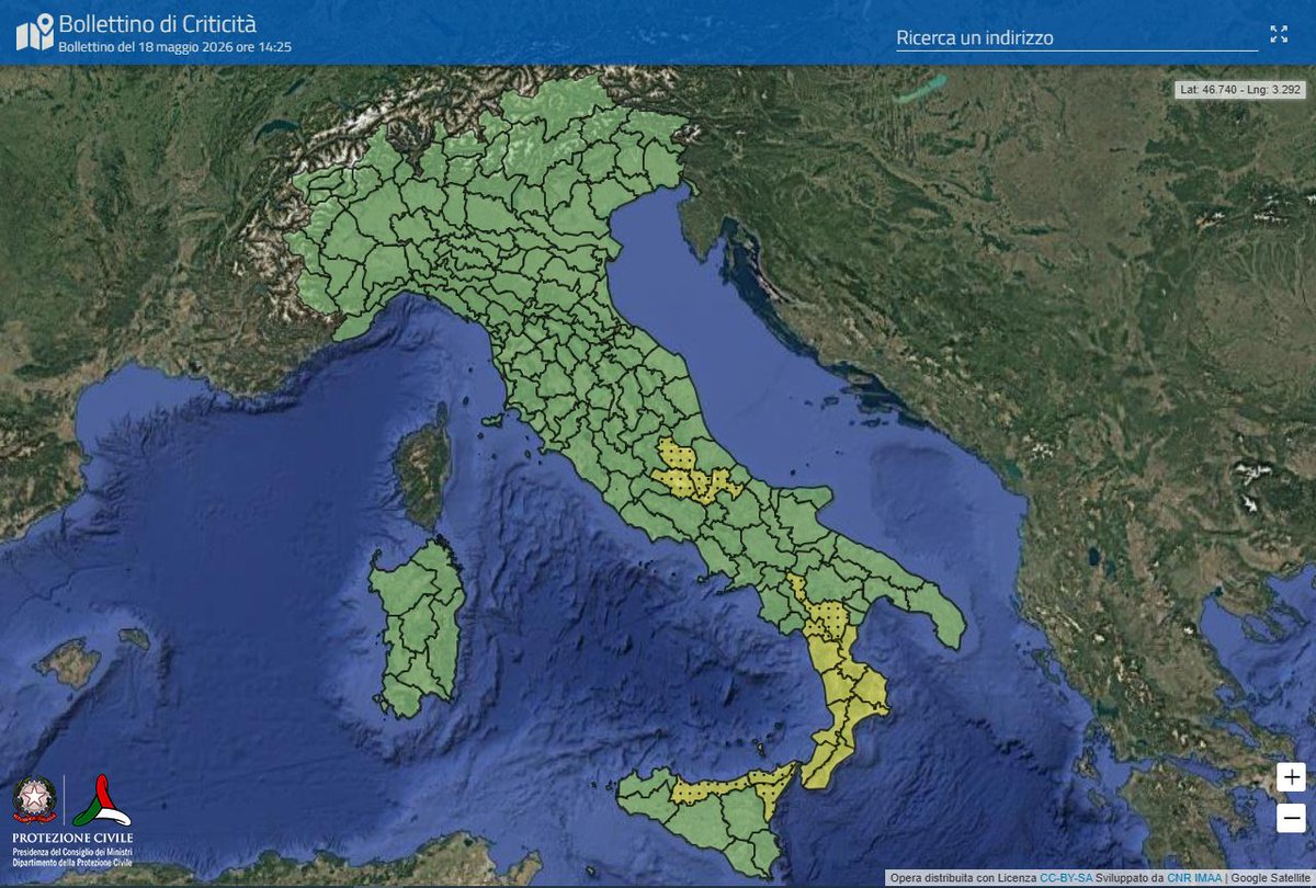 Dipartimento Protezione Civile tweet media