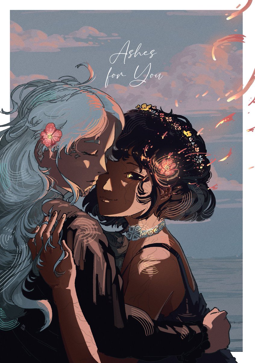 true0bIue's tweet photo. vermillon is a french slowburn yuri i really enjoyed and recommend!!

i was so awestruck by the art and i loved the flow of the story. it’s refreshing to read such an action packed yuri

indie yuri must be supported, i hope it will find its publisher https://t.co/U6nrZsc3YZ