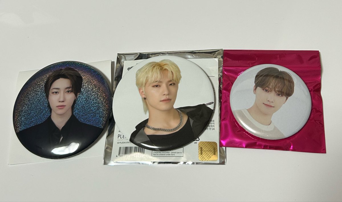 lovesvt_dk's tweet photo. SEVENTEEN セブチ 買取 交換 缶バッジ ��レカ

譲）ミンハオ　ディノ

求）ドギョム　缶バッジ
※詳細はALT記載

郵送交換希望です（同日発送）
条件の合う方いましたら、お気軽にリプorDMにてお声掛けください! https://t.co/u9ntrMKrYX