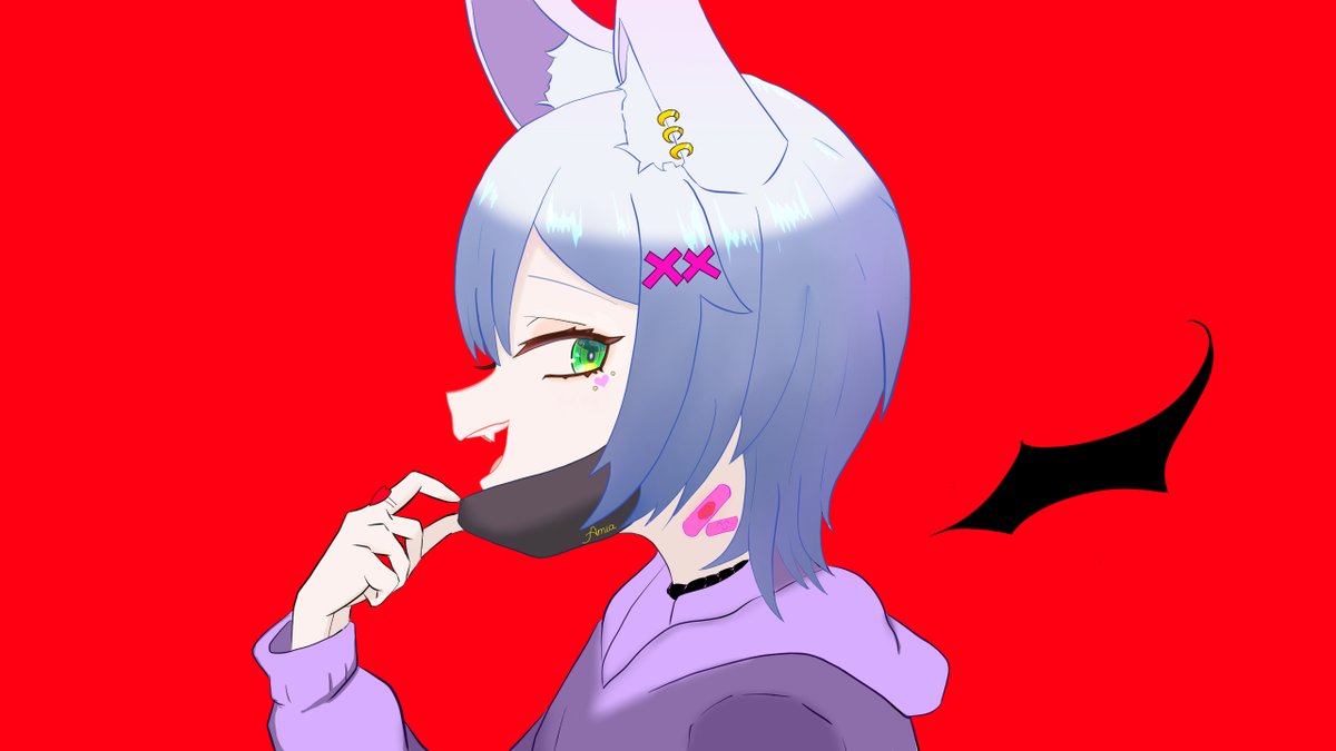 Amia_fps's tweet photo. ヴァンパイアイラスト描きました！ https://t.co/imWwbghwso