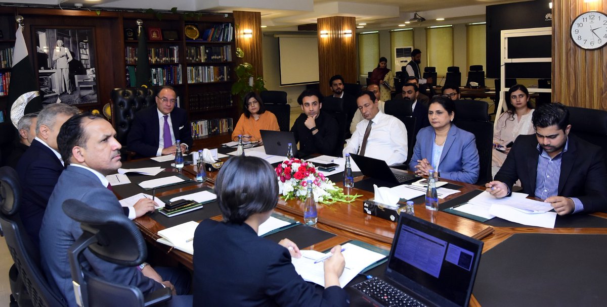 PakistanVARA's tweet photo. Sovereign debt tokenization is now on the table in Pakistan.

Federal Finance Minister Senator Muhammad Aurangzeb met today with PVARA Chairman Bilal Bin Saqib to discuss the tokenization of Pakistan's sovereign debt instruments and Naya Pakistan Certificates.

Speaking after the meeting, Chairman @BilalBinSaqib said:

"The financial system of the next century will not run on paper, manual processes, or fragmented rails. It will run on programmable infrastructure, real-time settlement, and borderless digital networks. Pakistan has an opportunity to leapfrog legacy systems and position itself among the countries building the financial architecture of the future."

PVARA, the Ministry of Finance, and the State Bank of Pakistan will continue technical and institutional coordination on frameworks, benchmarking, and pilot design.