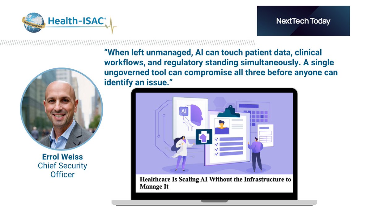 Health-ISAC tweet media