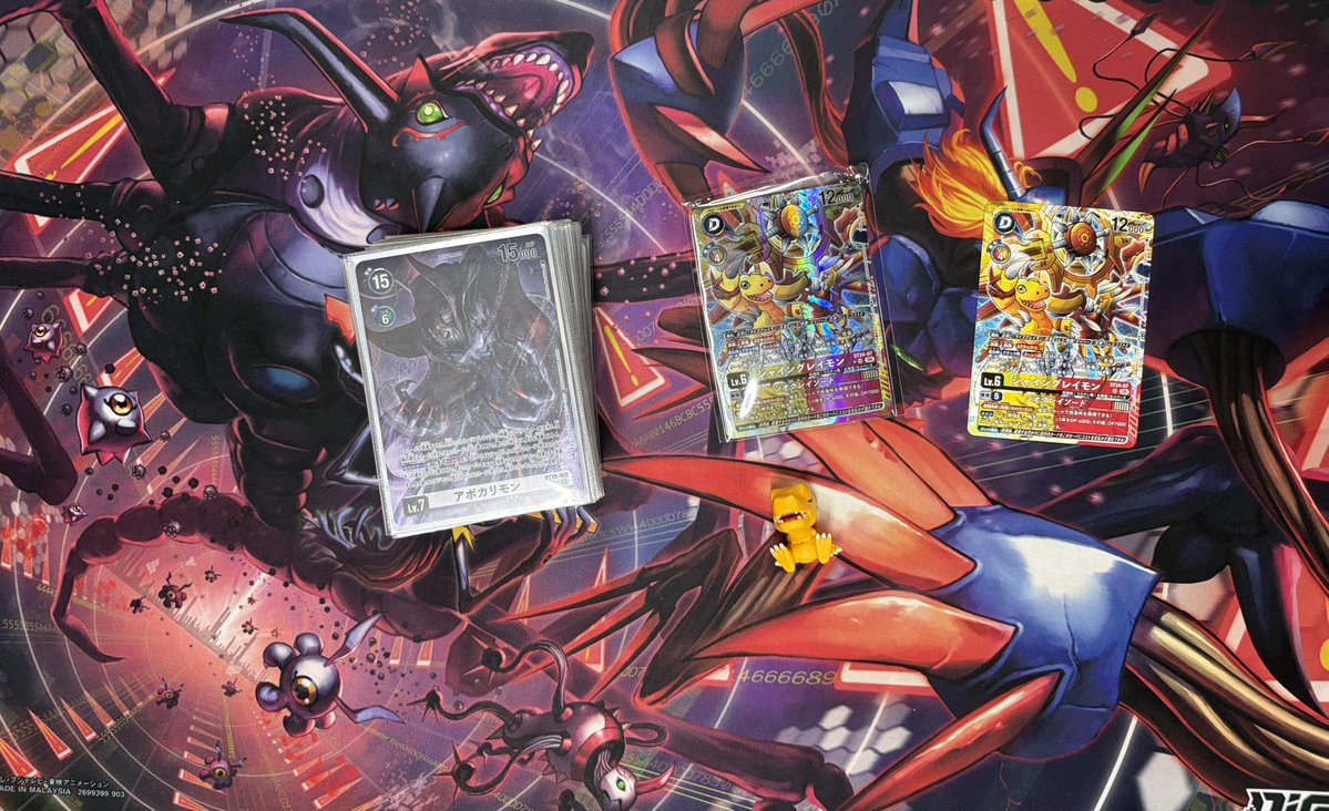 19時30分より開催した、デジモンカード Dual Revolution 発売記念大会