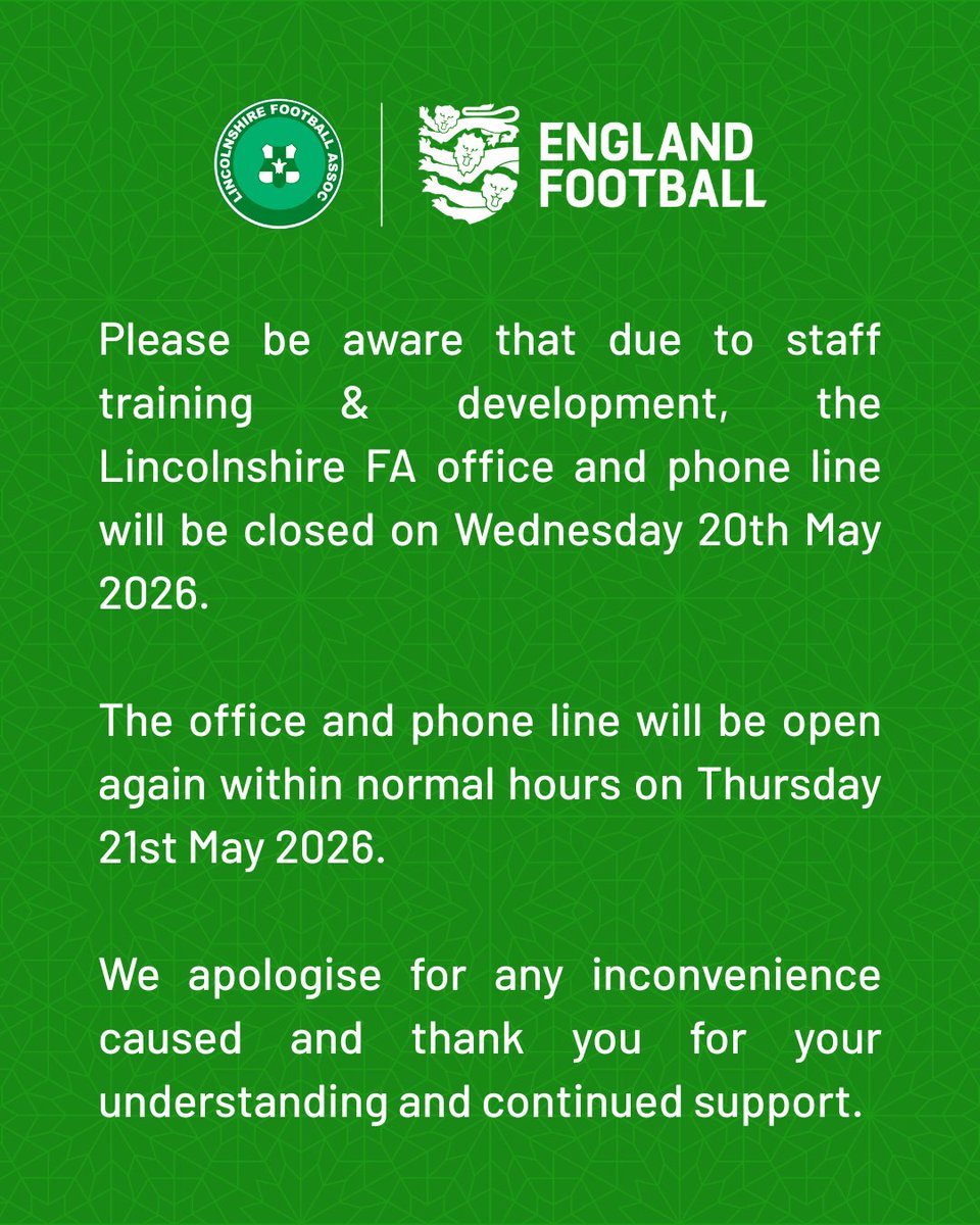 Lincolnshire FA tweet media