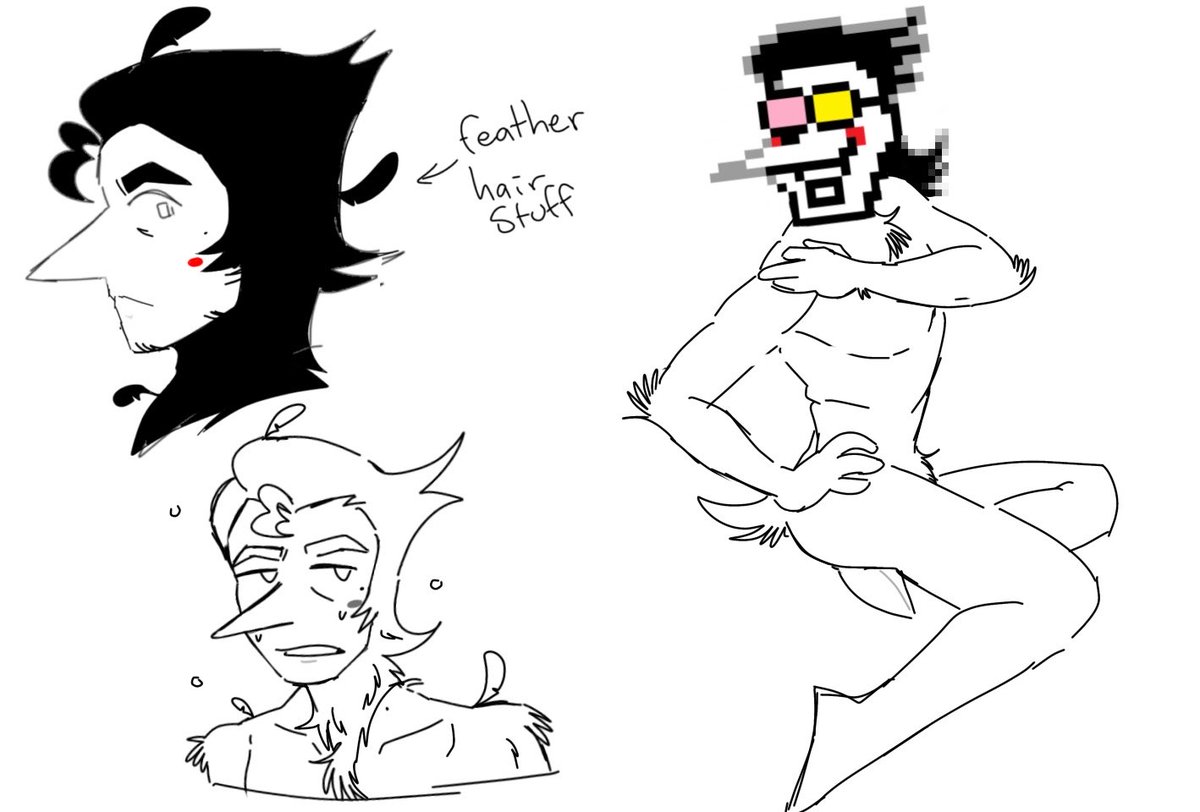 koiseas's tweet photo. Spamton (yay) been trying to draw a little bit more, nothing explicit but put a censor just in case #deltaruneart #spamton #fanart https://t.co/qd3tGUMaNC