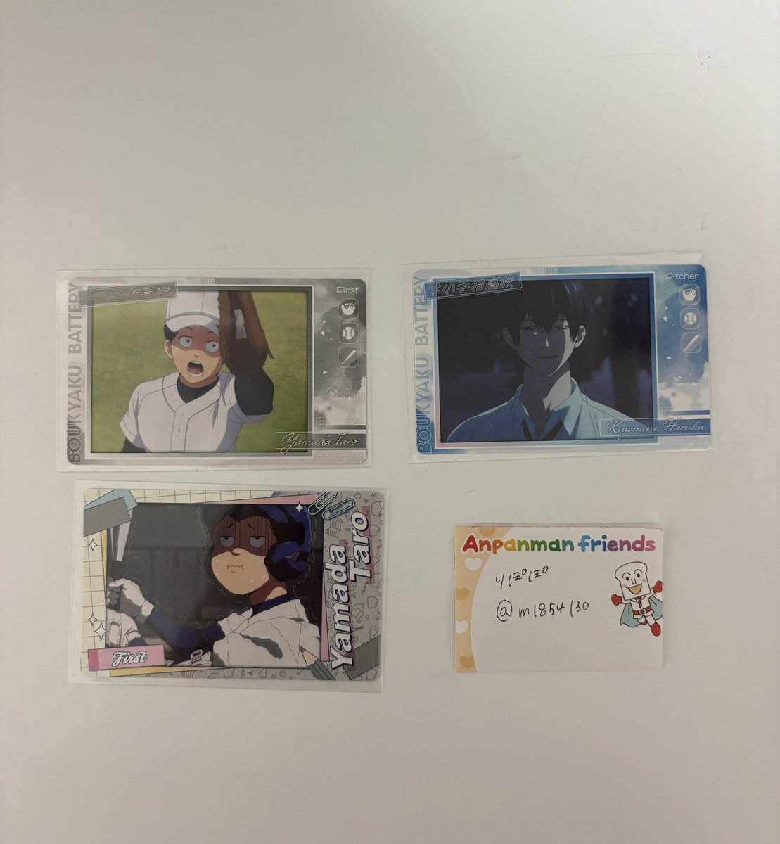 m1854130's tweet photo. 【交換】忘却バッテリー　スナップマイド　スナマイ　渋谷ちかみち ランキン イラストカード

譲　画像1〜2
求　ちかみち（ストリート）/場面写/スナマイ⇨藤堂

※ジャージ藤堂は求めておりません🙇🏻‍♀️

郵送またはプロカ記載場所お手渡し

お気軽にお声掛けください！ https://t.co/wppCSUtoFn
