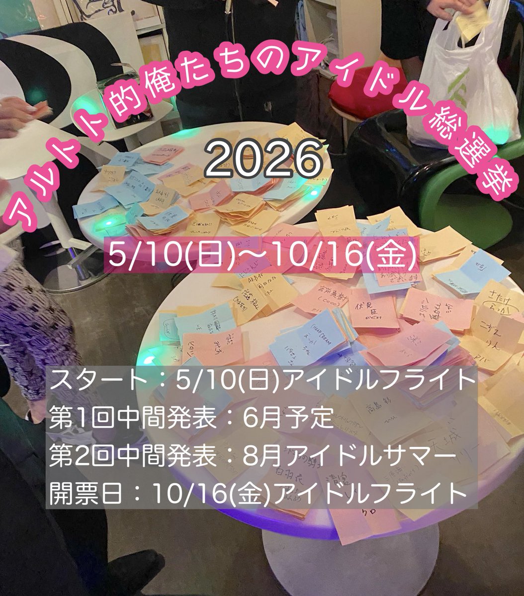 IdolFlight's tweet photo. 5/28(木)19:00-23:30
アイドルフライト15周年5DAYS🎉🎉
DAY⑤
チャージ¥500
バーカン:しゅどー、ナンシー

GUEST DJ
ムトンボマン
キリン
酵素
and more

RESIDENT DJ
Nancy
Genki
ロボ
and more

VJ
ロボ(All days)

全日程、ステキなゲストDJさんが出演してくれてロボちゃんがVJやってくれます❣️❣️❣️ https://t.co/V6CGCVpvI8
