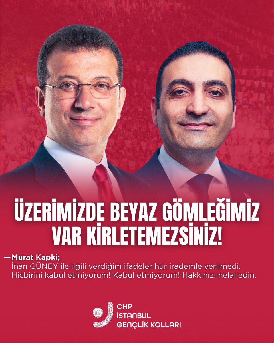 CHP İstanbul Gençlik Kolları tweet media