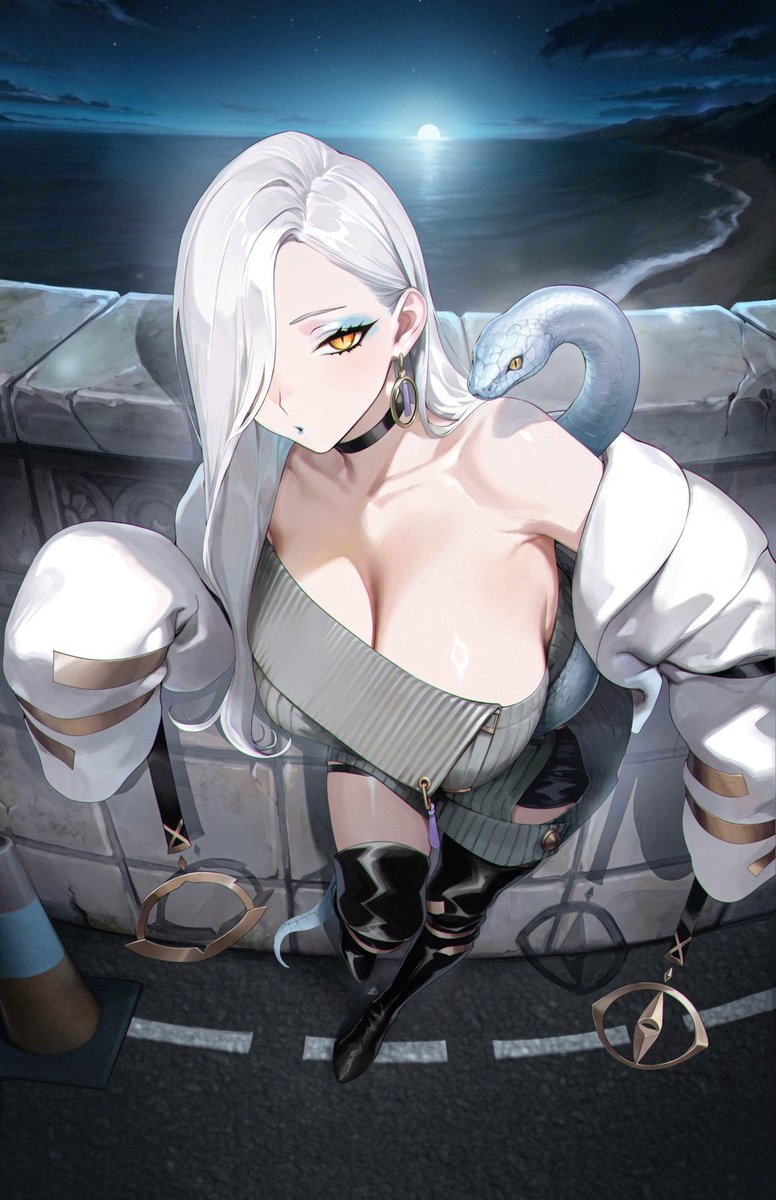 elias_paint's tweet photo. more snake love
#FGO https://t.co/GwkUR5F7rO