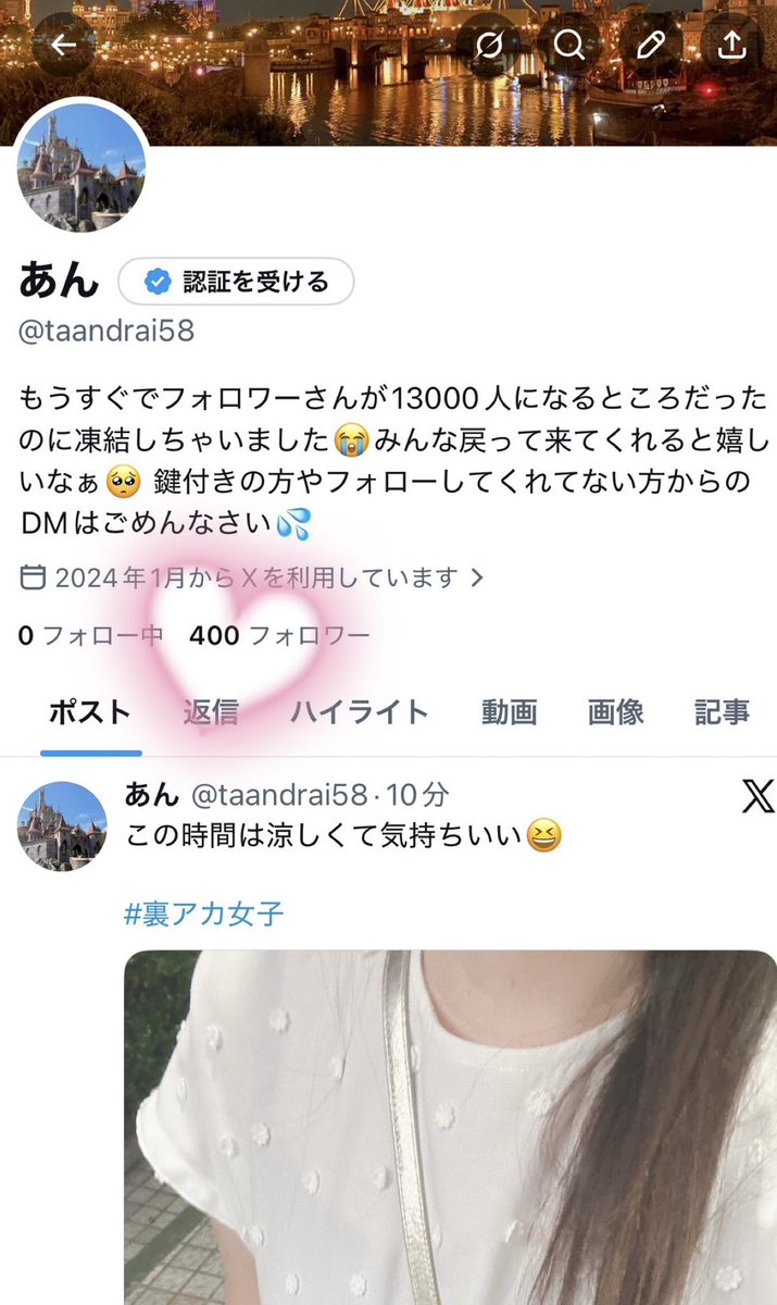 あん tweet media