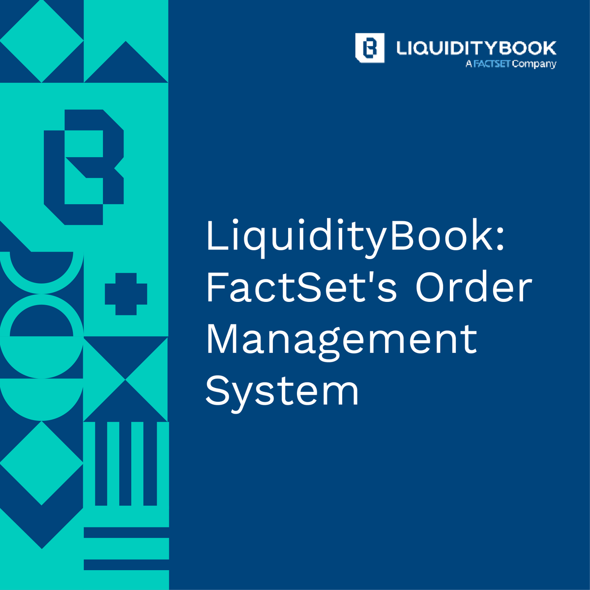 LiquidityBook's tweet photo. LiquidityBook, FactSet’s OMS, connects order management, execution management and post-trade workflows into a single, scalable platform. The result: fewer manual handoffs, greater transparency and more control across the trading lifecycle. https://t.co/ZYsh8666hC https://t.co/D6KfKTKV7h