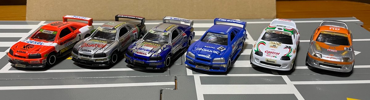 2001年に発売された全日本GT選手権セットを開封！！ 1999年〜2001年の