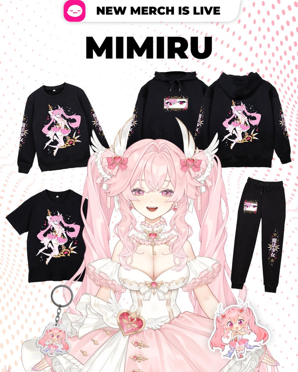 itsmimiruu's tweet photo. I'm super happy to announce that I've partnered up with UwUMarket for the first ever mimi merch!! I hope you guys love it as much as I do!! >w<
Get your local mahou shoujo's collection here: https://t.co/kWt9uzi0Lb <3 https://t.co/P9ifBOMVp3