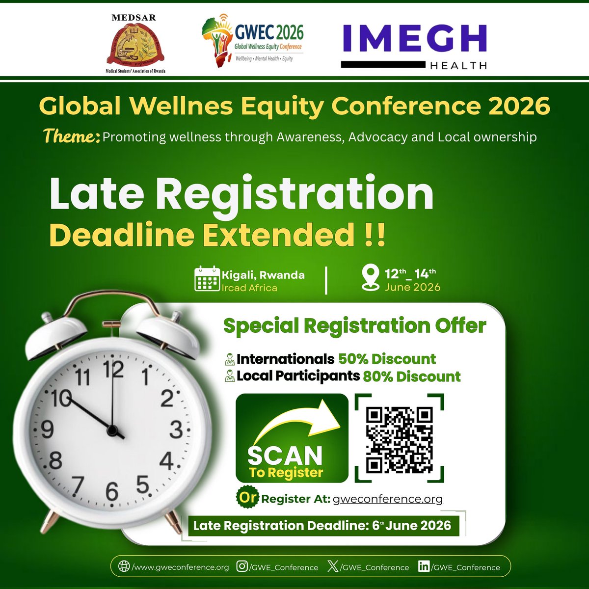 Global Wellness Equity Conference 2026 tweet media